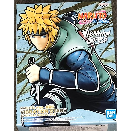 Banpresto - Naruto Shippuden - Vibration Stars Namikaze Minato Statue 7 Inch