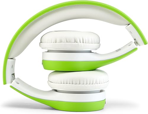 Miniatura 4 de Auriculares infantiles para niños pequeños, volumen limitado.(verde)