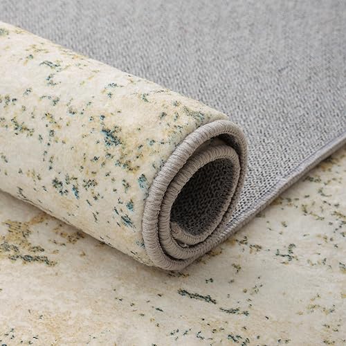 Miniatura 10 de Carvapet Alfombra de entrada, alfombra lavable de 3 x 5 para interiores, antideslizante, moderna, pequeña, ultrafina, de 36 x 60 pulgadas, elegante