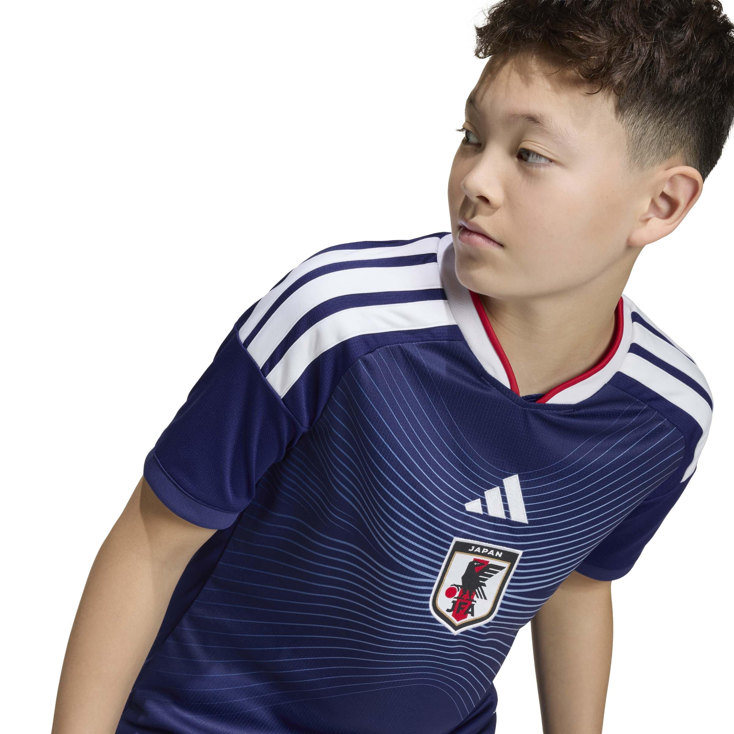 サッカー 半袖 Tシャツ ユニフォーム キッズキッズアディダスサッカー日本代表2026ホームレプリカユニフォームボーイズ - 4