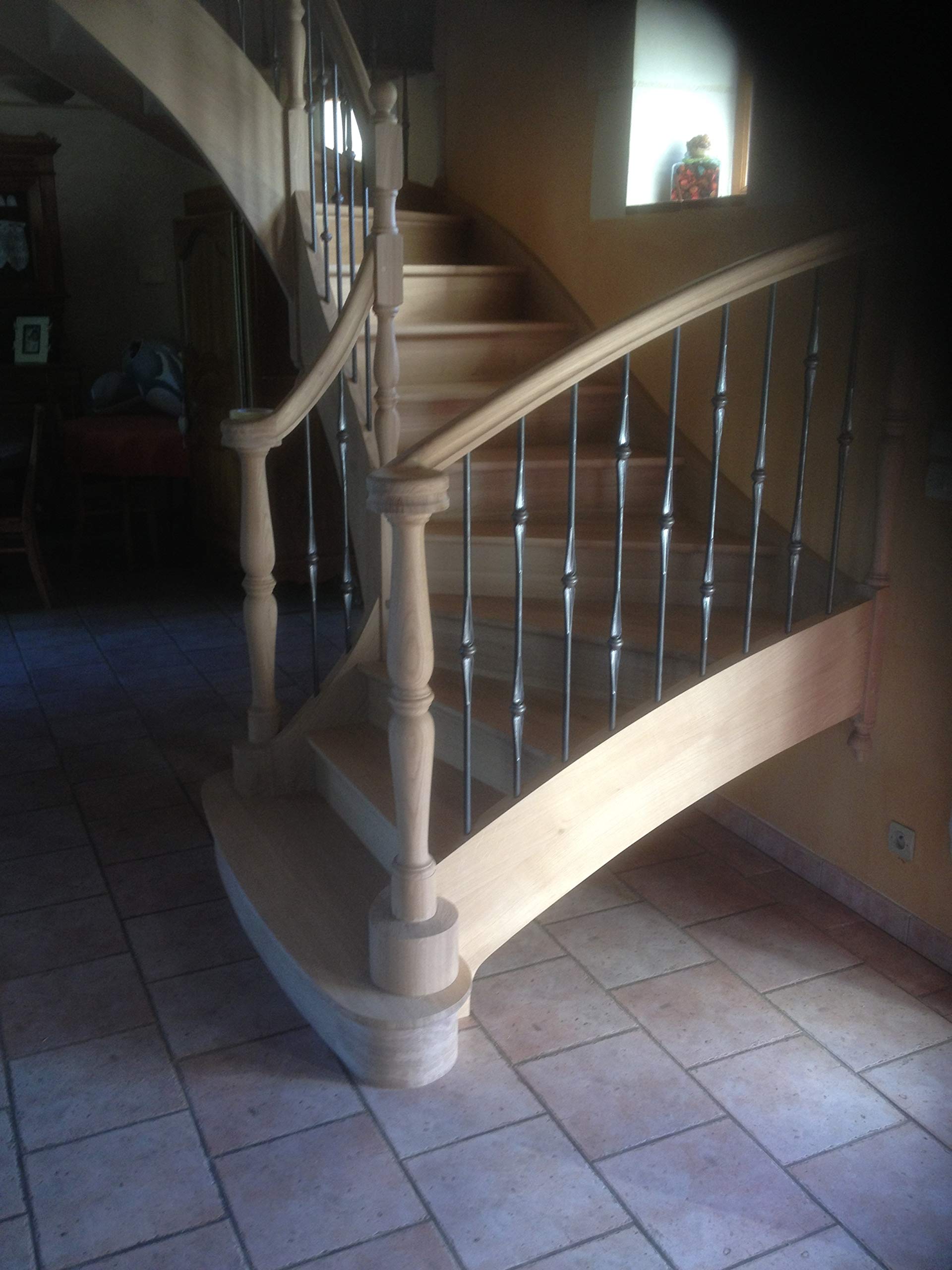 Barreaux Rond Double 12 H1000 à Facettes Chez Déco Fer Forgé - Déco