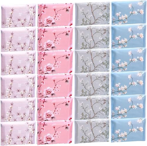 Paquete de 100 pañuelos de viaje de tamaño de viaje, mini pañuelos de viaje de 3 capas, pañuelos de bolsillo delgados a granel, tamaño de cartera,