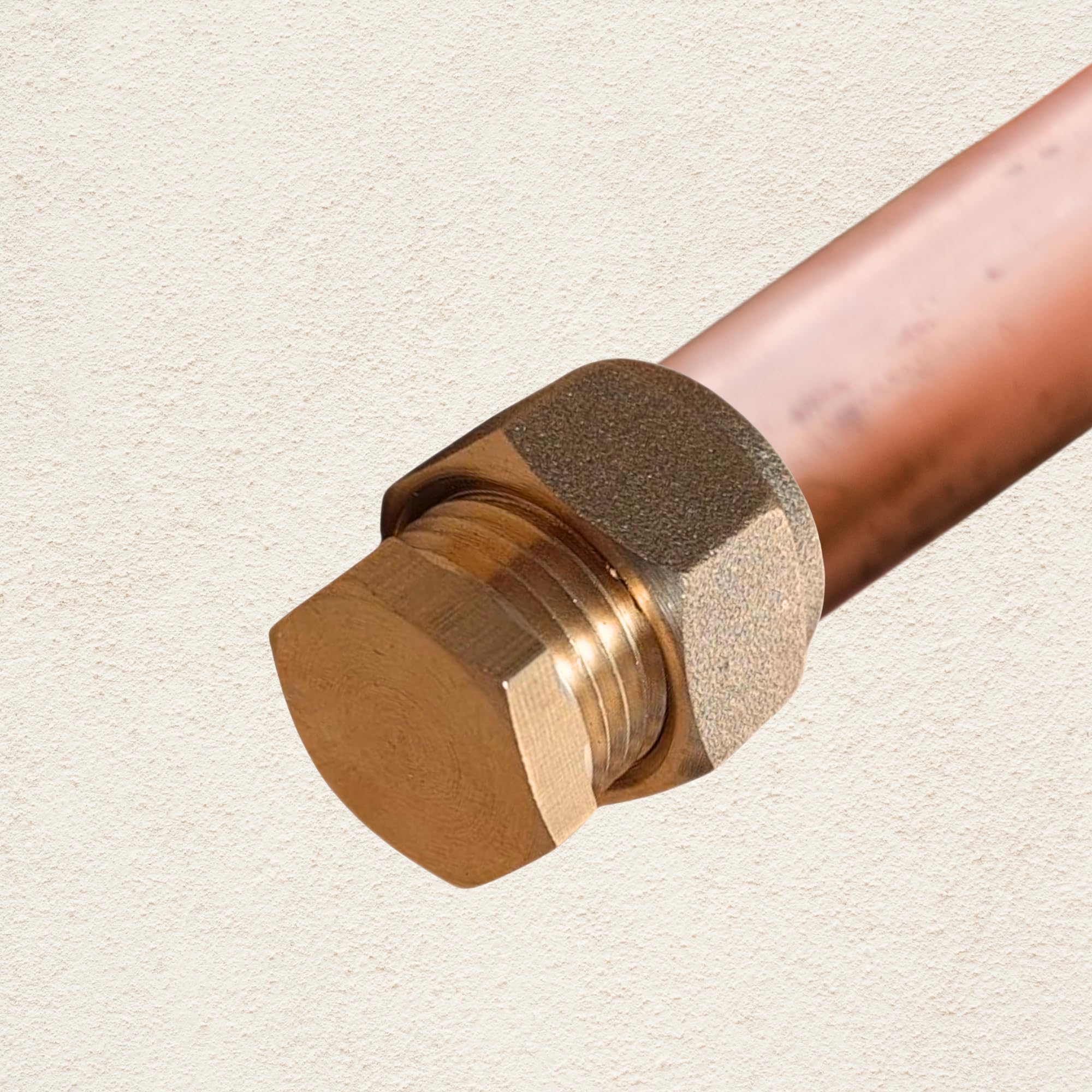 Lot de 10 butées de compression en laiton 10 mm | Capuchons vierges pour tuyaux en cuivre compatibles – Pas de soudure nécessaire