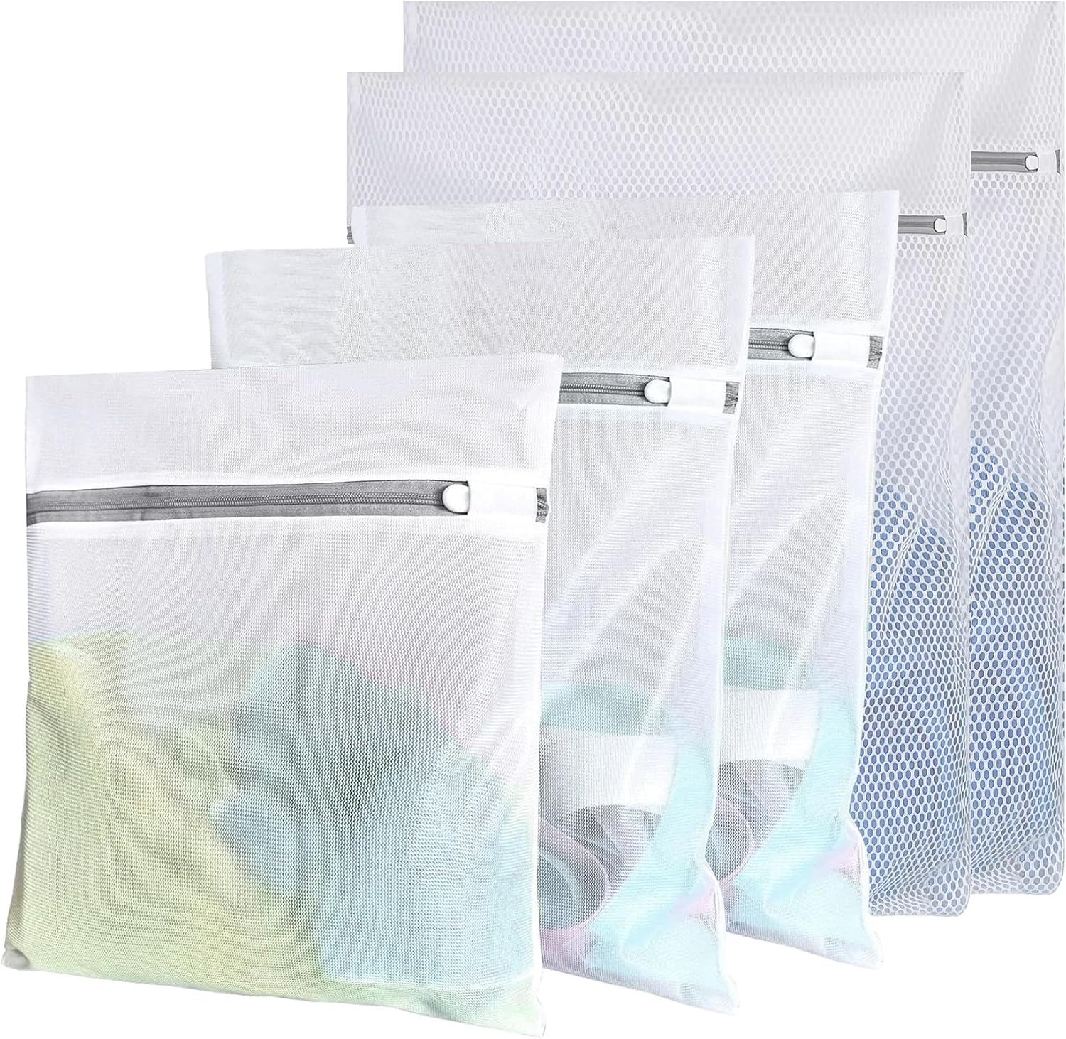 5 Pcs Laundry Bags for Washing Machine,60x50cm/50x40/40x30/30x20cm ...