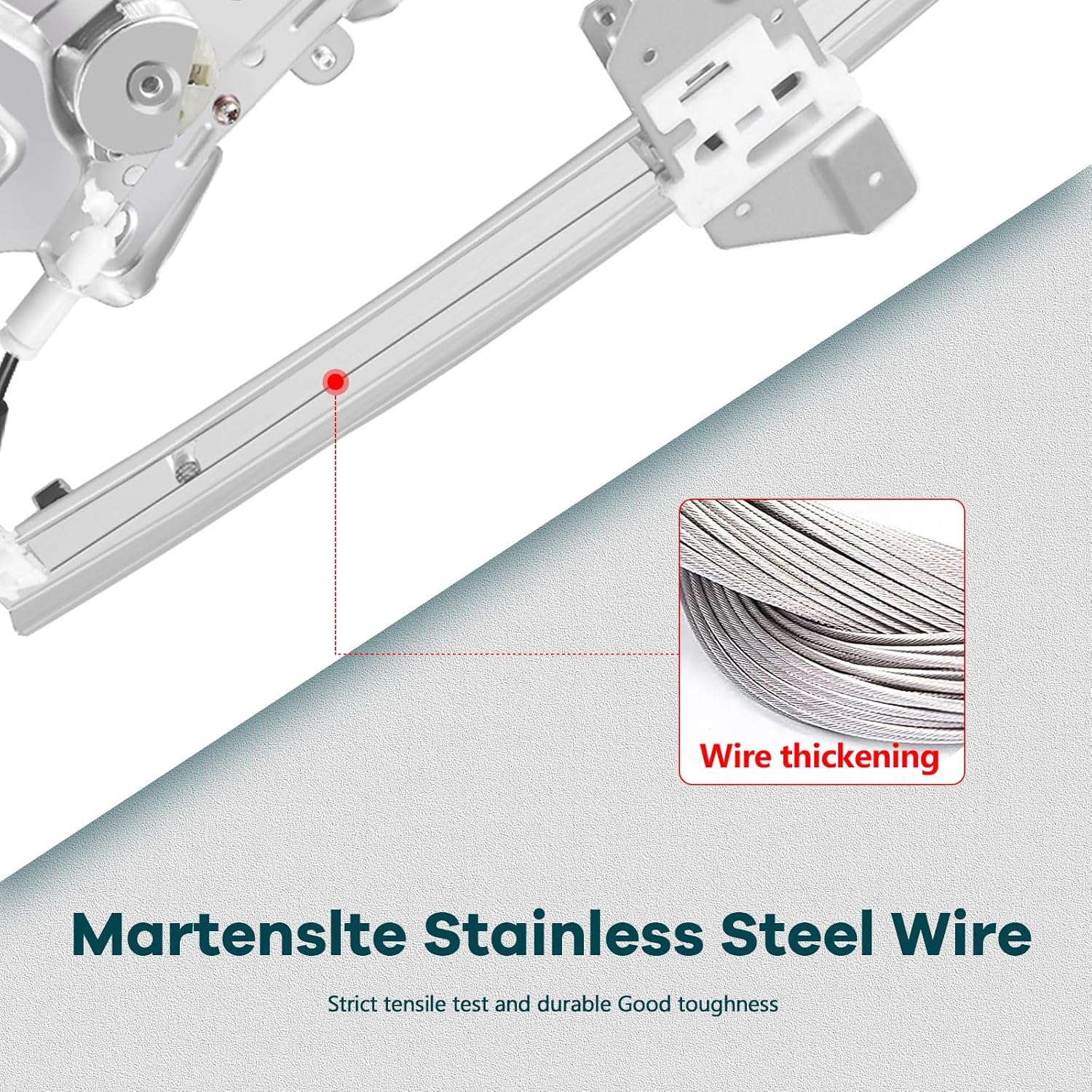 FINDAUTO Rear Left Power Window Regulator with Motor Fit for 1999-2004 for Oldsmobile Alero,1999-2005 for Pontiac Grand Am