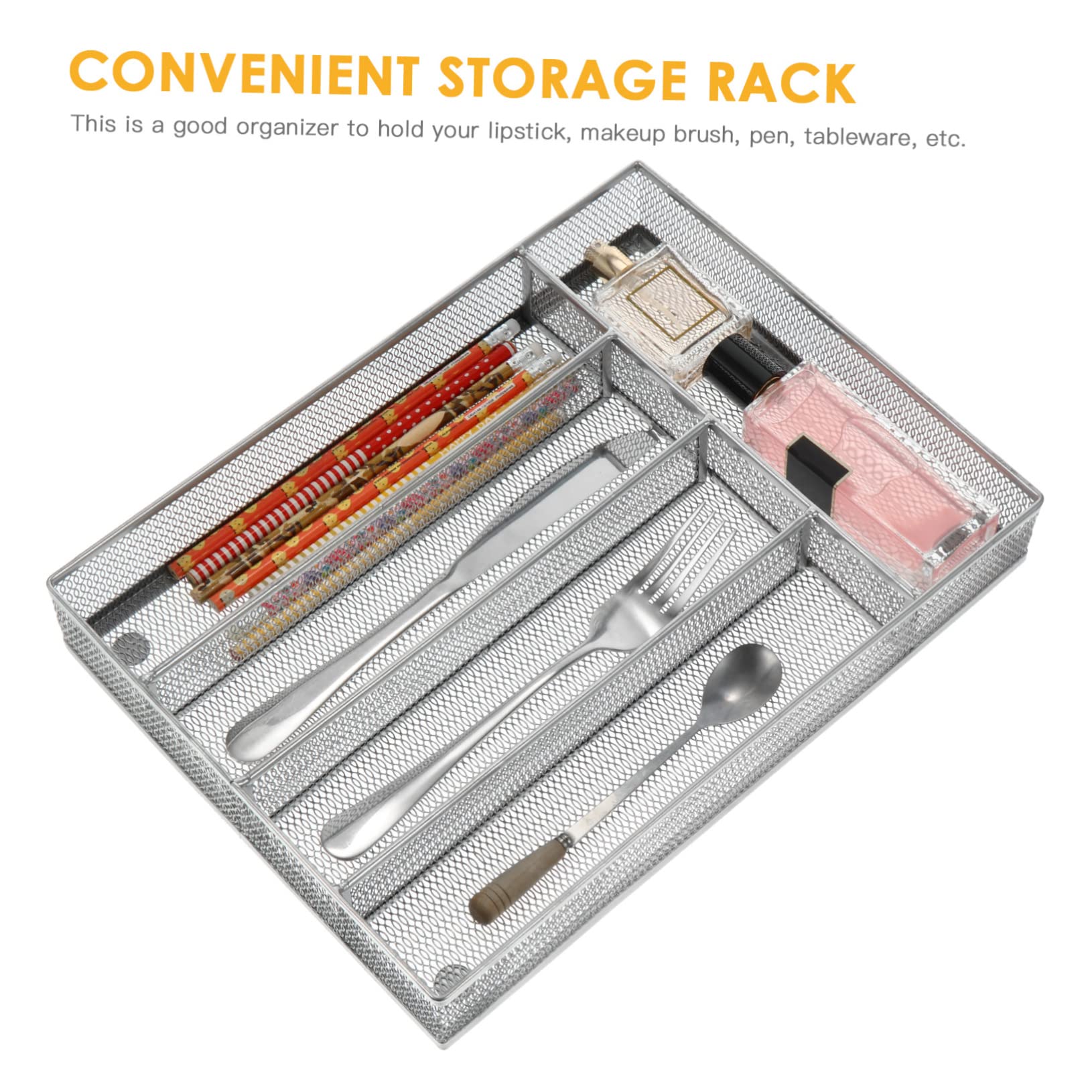 Mikinona 1pezzi Organizer Per Cucina Carbonio Divisa Per Utensili e Design Antiscivolo Adatto Per e Ristoranti
