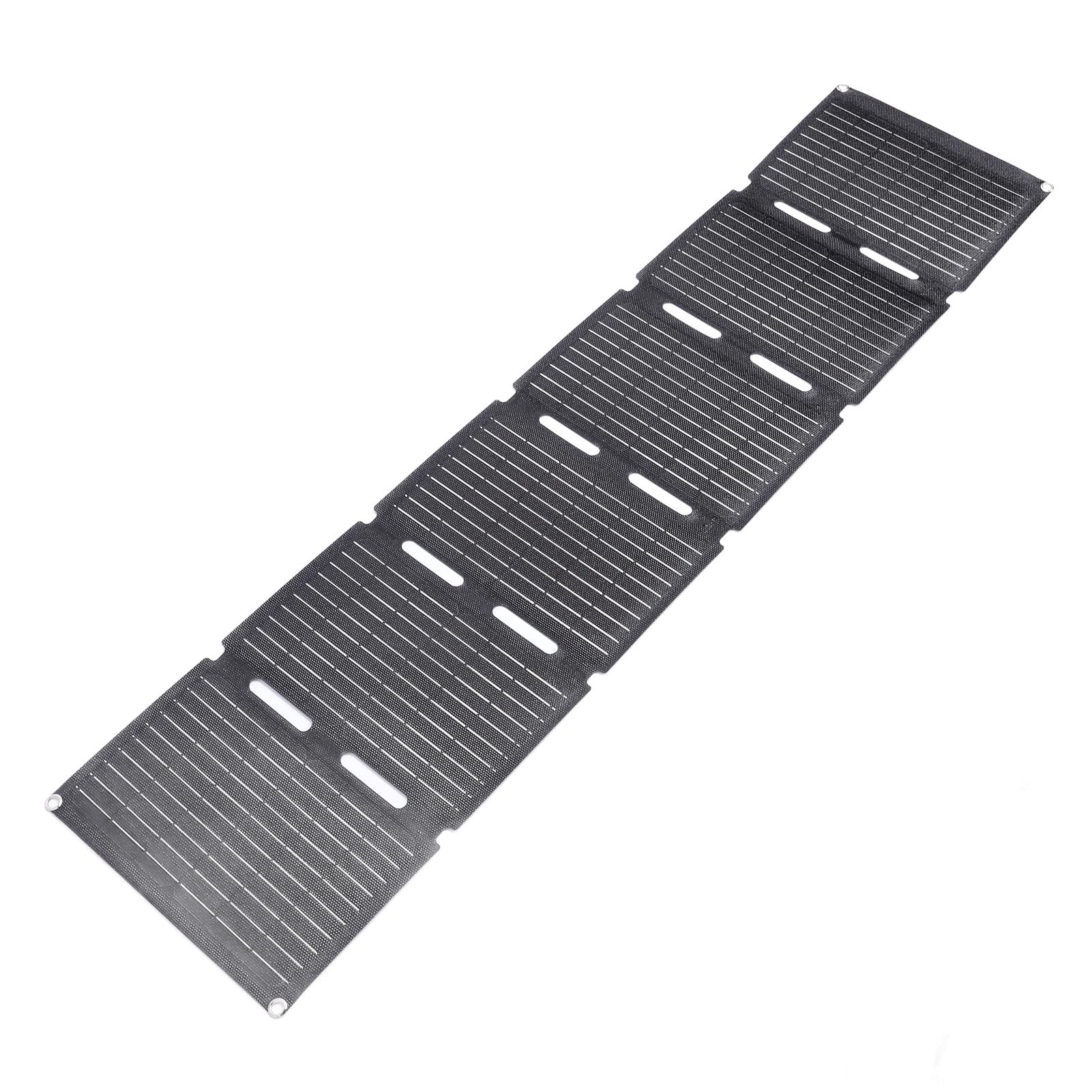 Panneau Solaire Portable 120 W, Silicium Monocristallin, Deux Ports USB, Chargeur Solaire Pliable Léger pour Extérieur, Camping, Camping-Car, Urgence