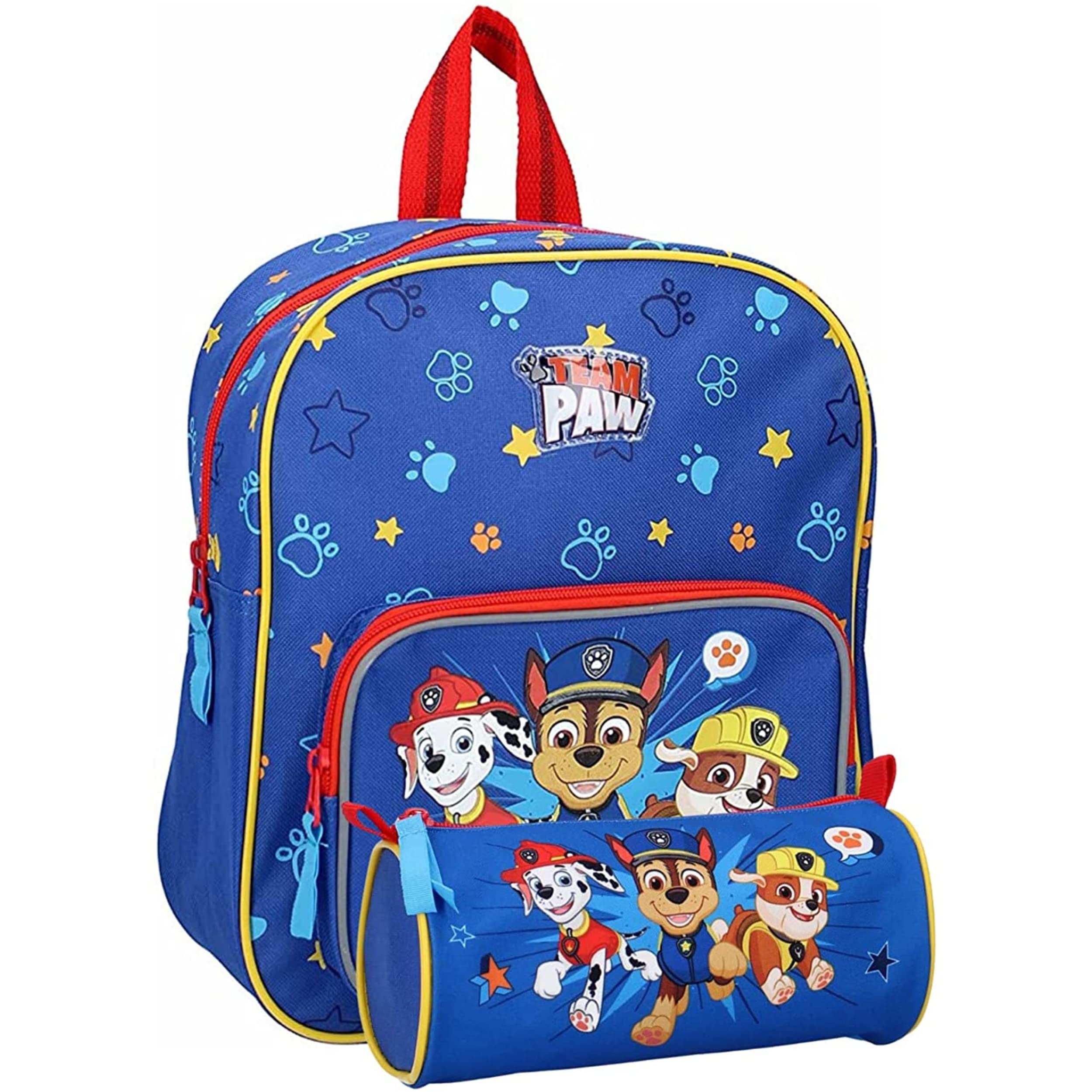 Pret Paw Patrol Children's Backpack - for Nursery - 28 x 25 x 13 cm - Girl and Boy + Pencil Case