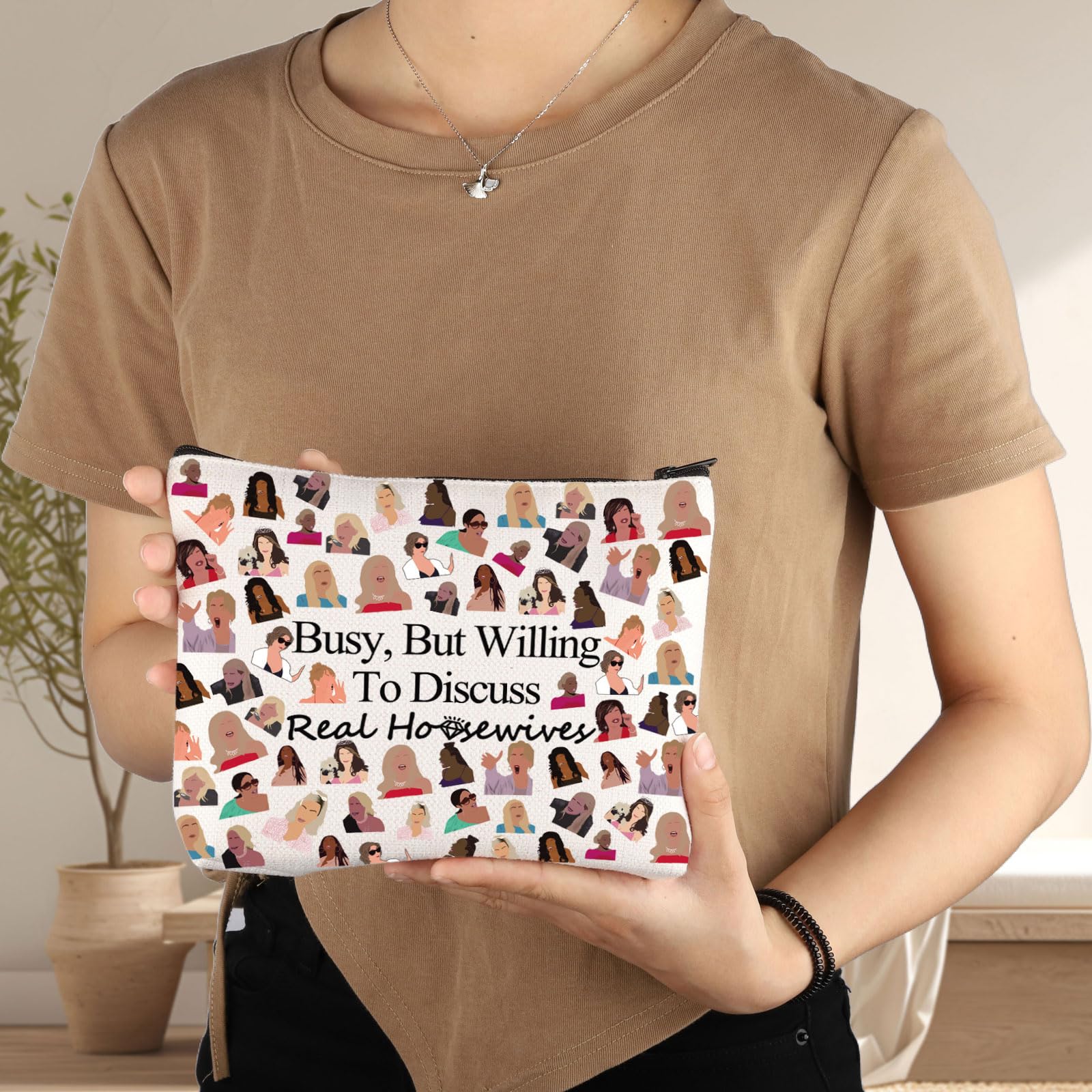 G2TUP Reality TV Makeup Bag Reality Drama Gift Reality TV Show Gifts Reality TV Fan Gift Reality TV Party Bag (But Willing)