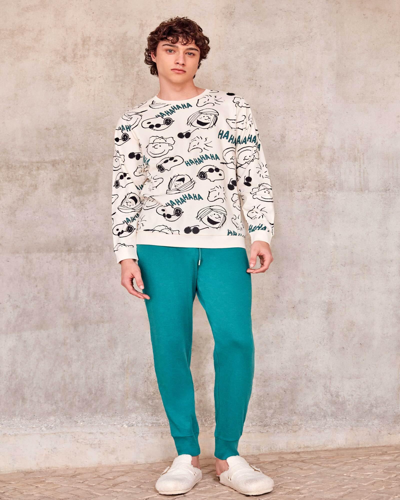 Snoopy - Pijama Snoopy Gisela Hombre Invierno Hombre