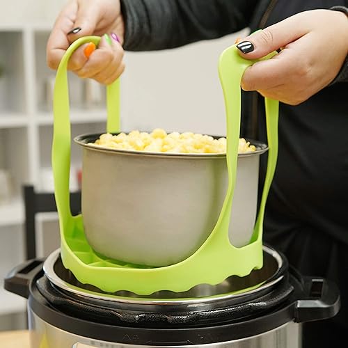 Miniatura 4 de Eslinga para olla a presión, herramienta de silicona para huevos, ollas calientes y utensilios para hornear, compatible con olla instantánea,