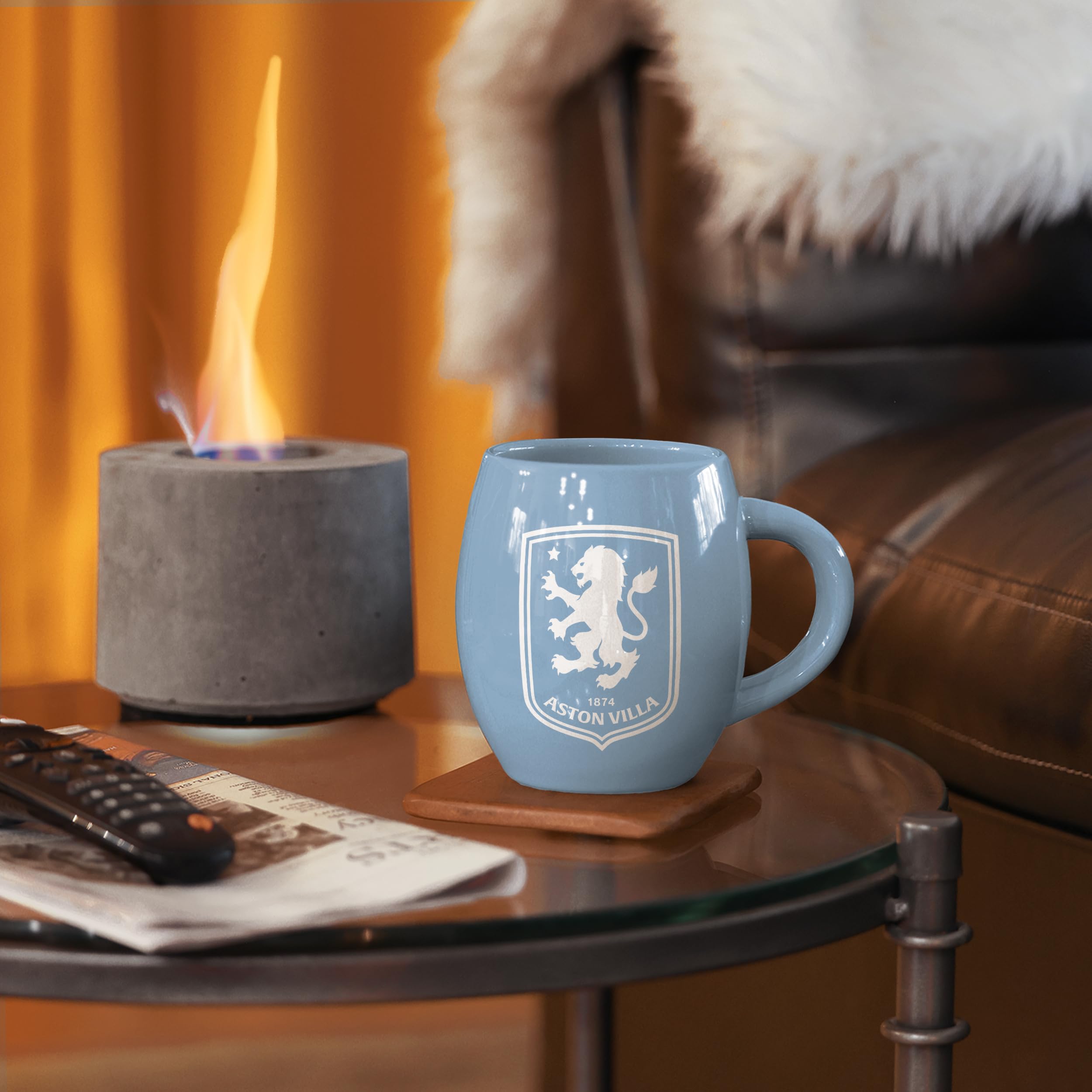 FOCO Tazza da tè blu cielo Aston Villa FC
