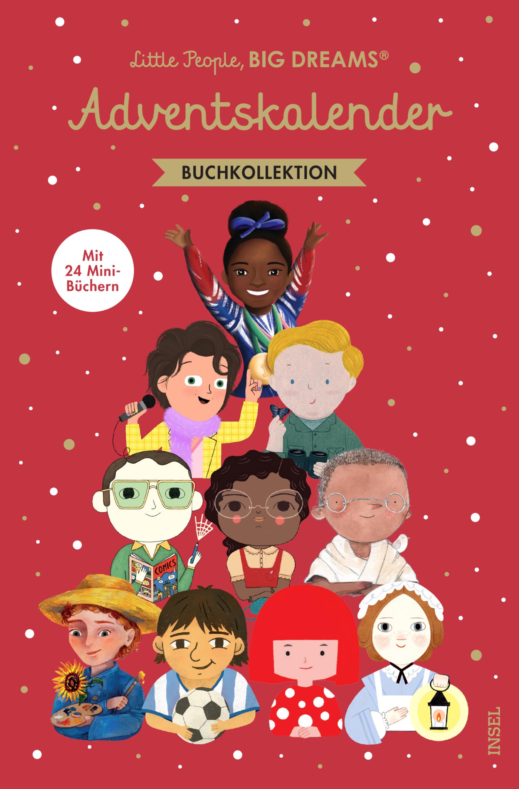 Little People, BIG DREAMS - Adventskalender: Mein liebster Minibuch-Adventskalender 2026