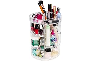 7Penn Clear Acrylic Cosmetic Organizer Countertop Caddy