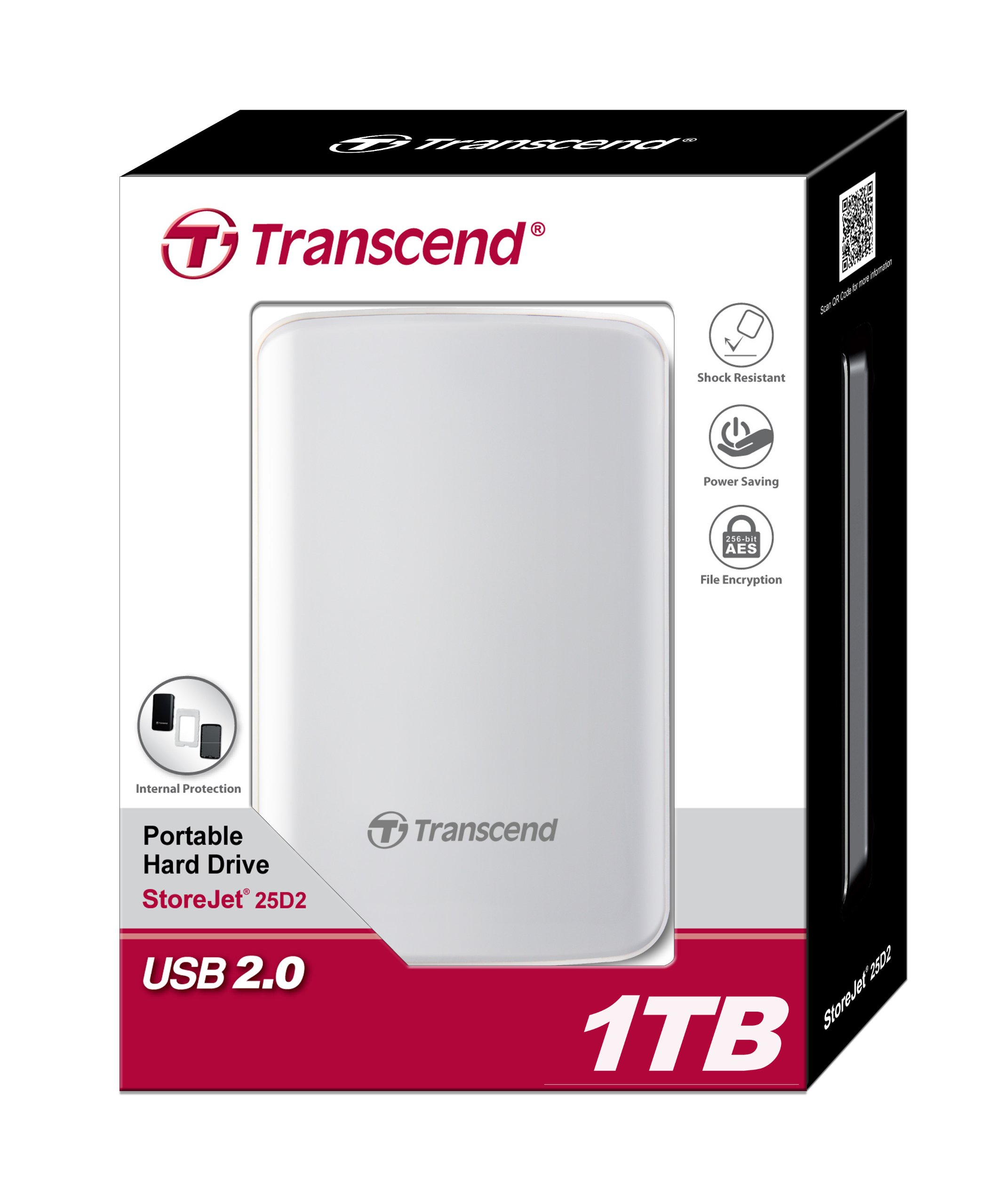 Transcend 2TB ポータブル 外付けハードドライブ サンワダイレクト本店 サンワサプライ【オフィス・PC周辺通販】