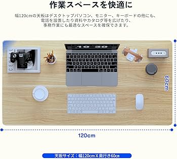 Amazon.co.jp: FLEXISPOT 昇降デスク パソコンデス 幅120cm 奥行き60cm