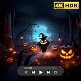 Spooky Halloween TV: Scary Ambience Screensaver