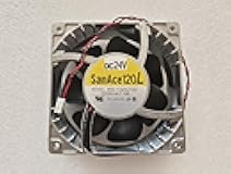 DC24V 1.0A 9GL1224J102 12038 12cm 2 Wire Aluminum Frame Large Airflow Cooling Fan