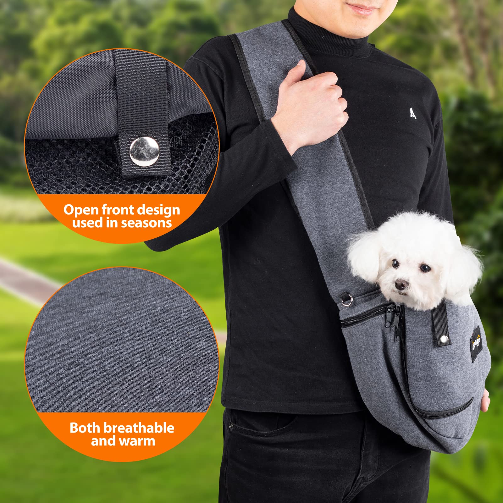 NATUYA Hundetragetasche - Leichte Tragetasche Für Kleine Hunde Und Katzen