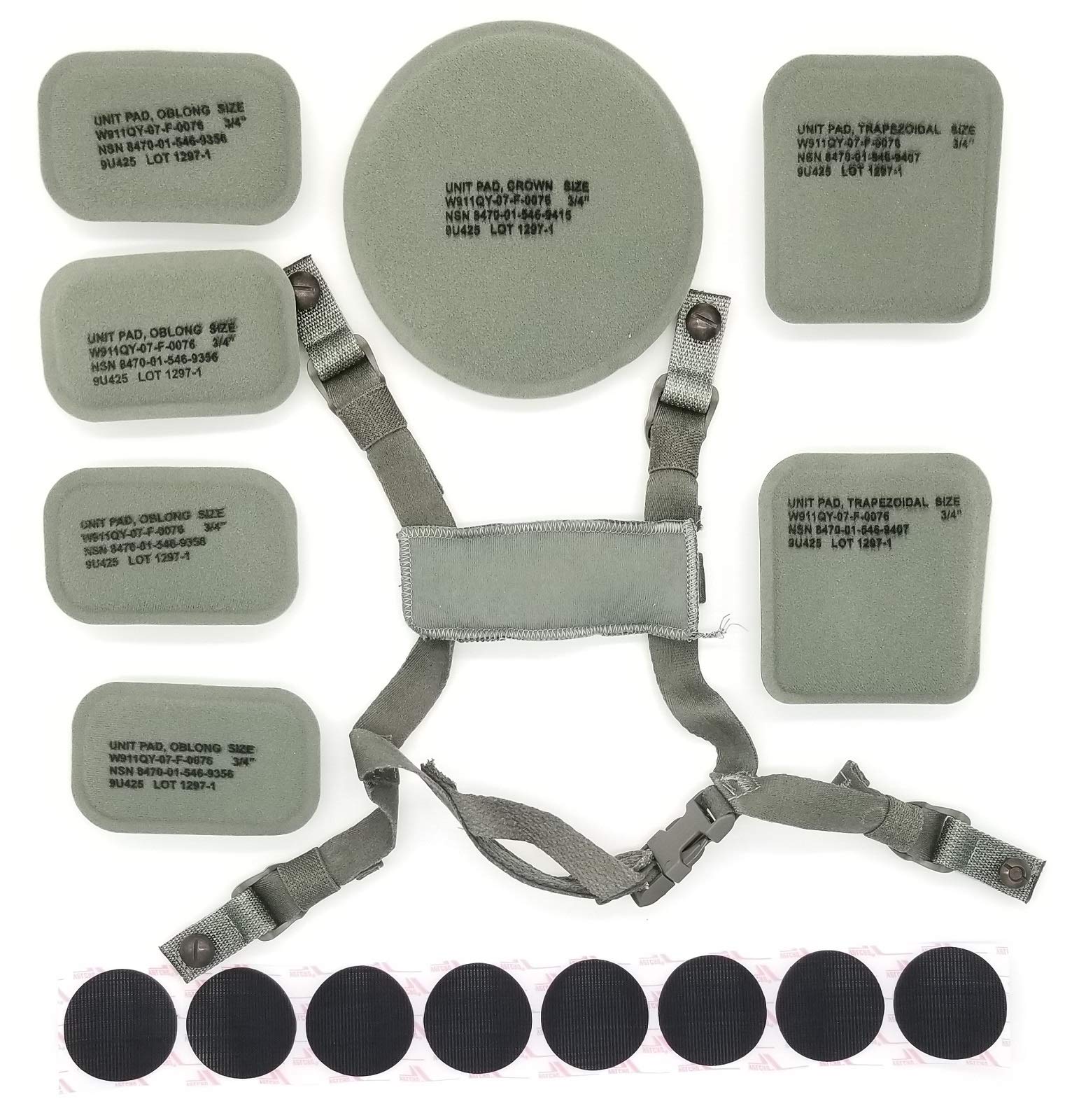 Buy USGI ACH MI Helmet Pads & Velcro Replacement Kit Online at