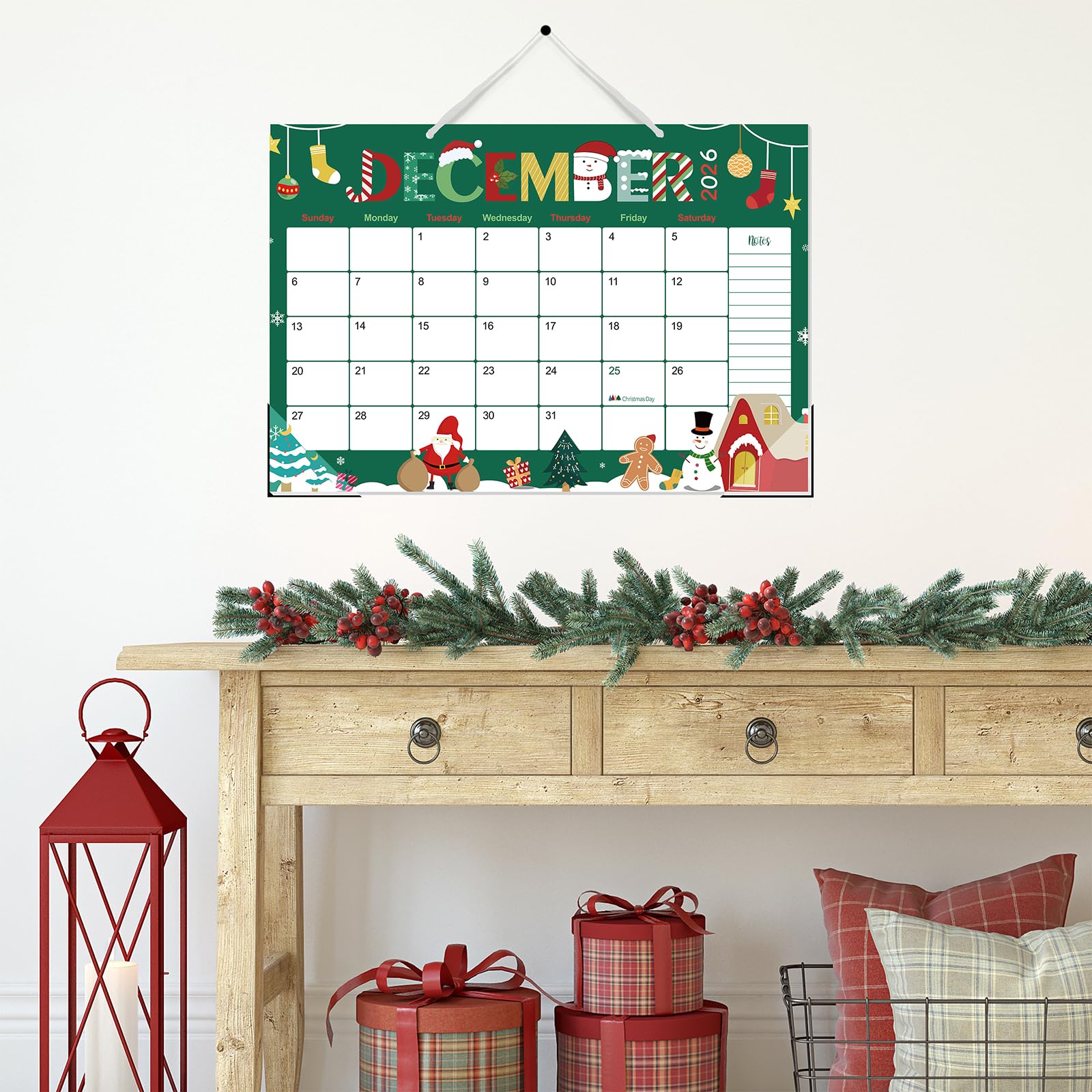 Guasslee Desk Calendar 2026-2027 18-Month from 2026 Jan - 2027 Jun 17x11 5 Large Monthly Desk Planner with — view 5