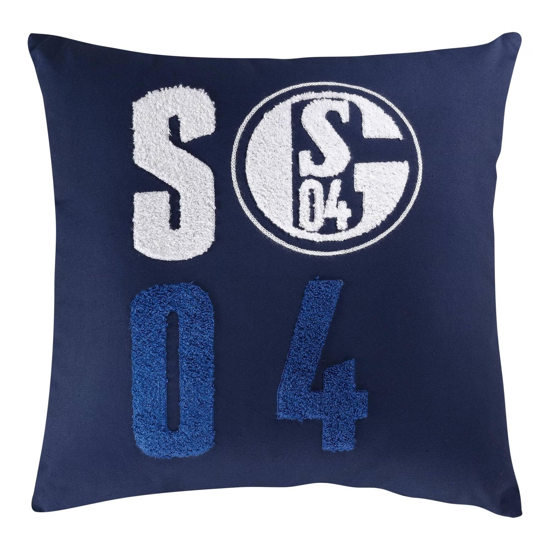 FC Schalke 04 Kissen Buchstaben blau