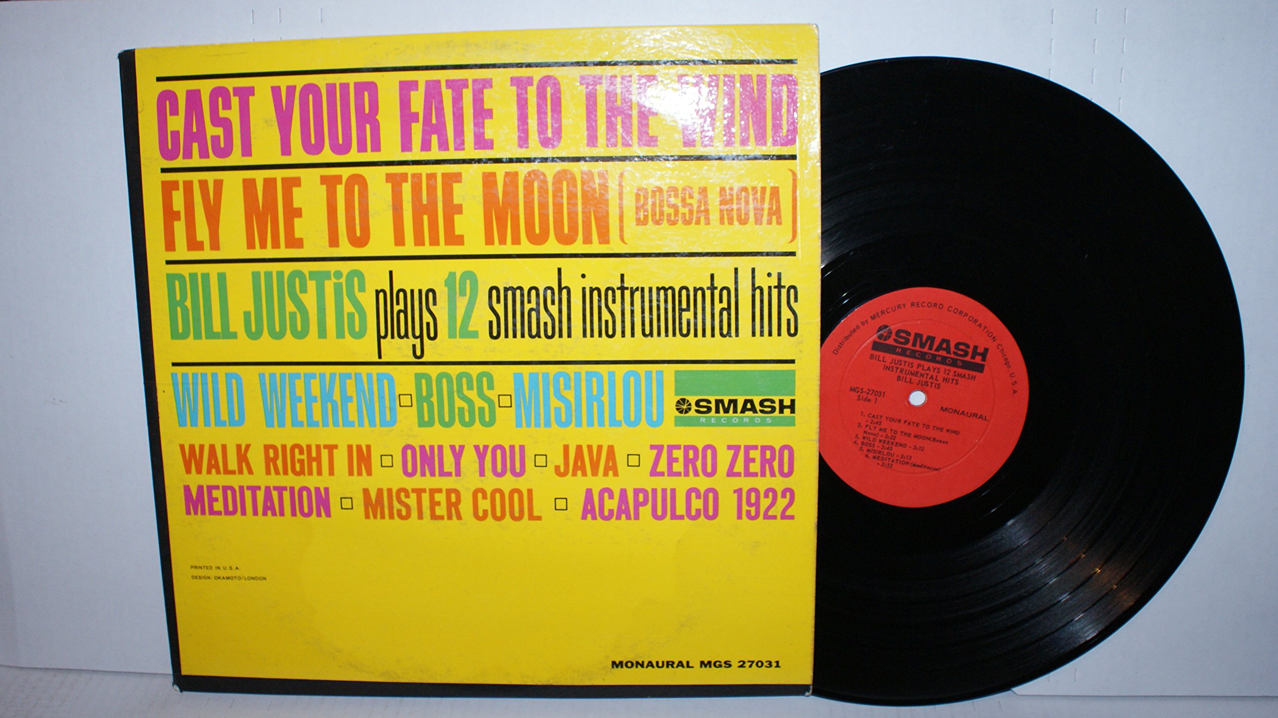Bill Justis Plays 12 Instrumental Smash Hits