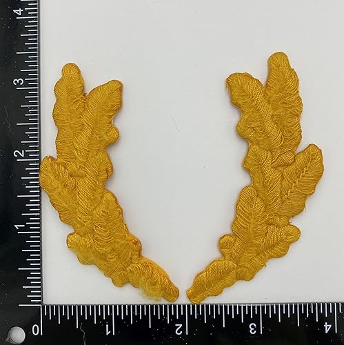 Miniatura 2 de Huevos revueltos, bordados, parche para planchar (oro desgastado)