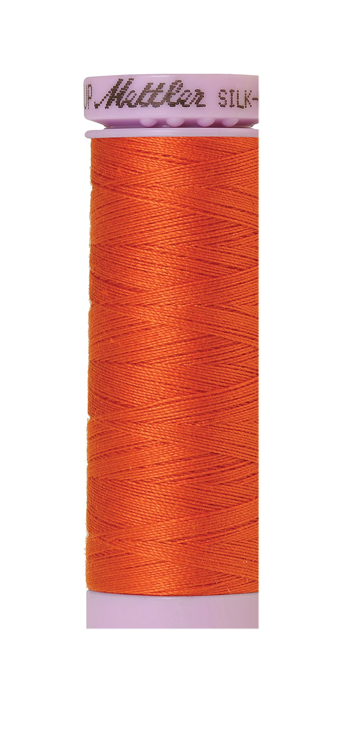 Mettler Silk Finish Cotton Thread 50wt 164yd-Mandarin Orange