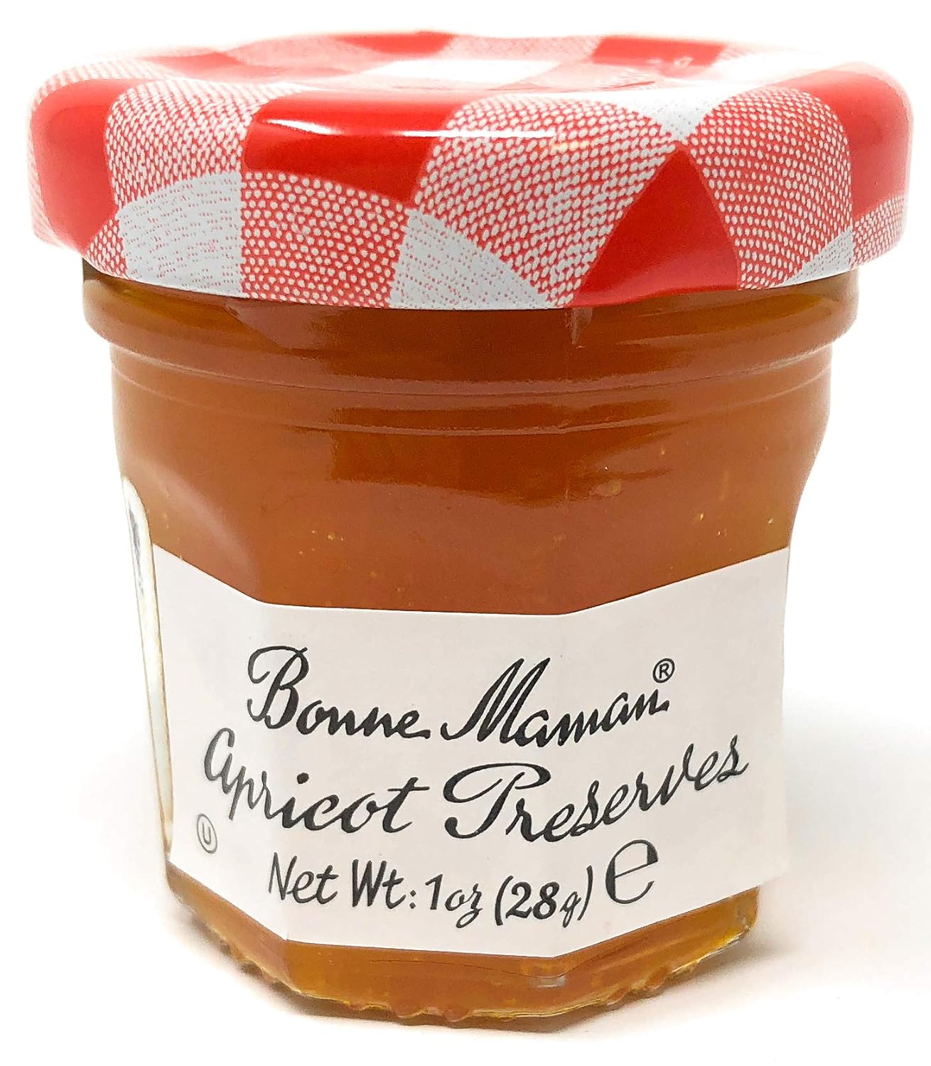 Bonne Maman Apricot Preserve Mini Jars - 1 oz x 60 pcs - Kosher