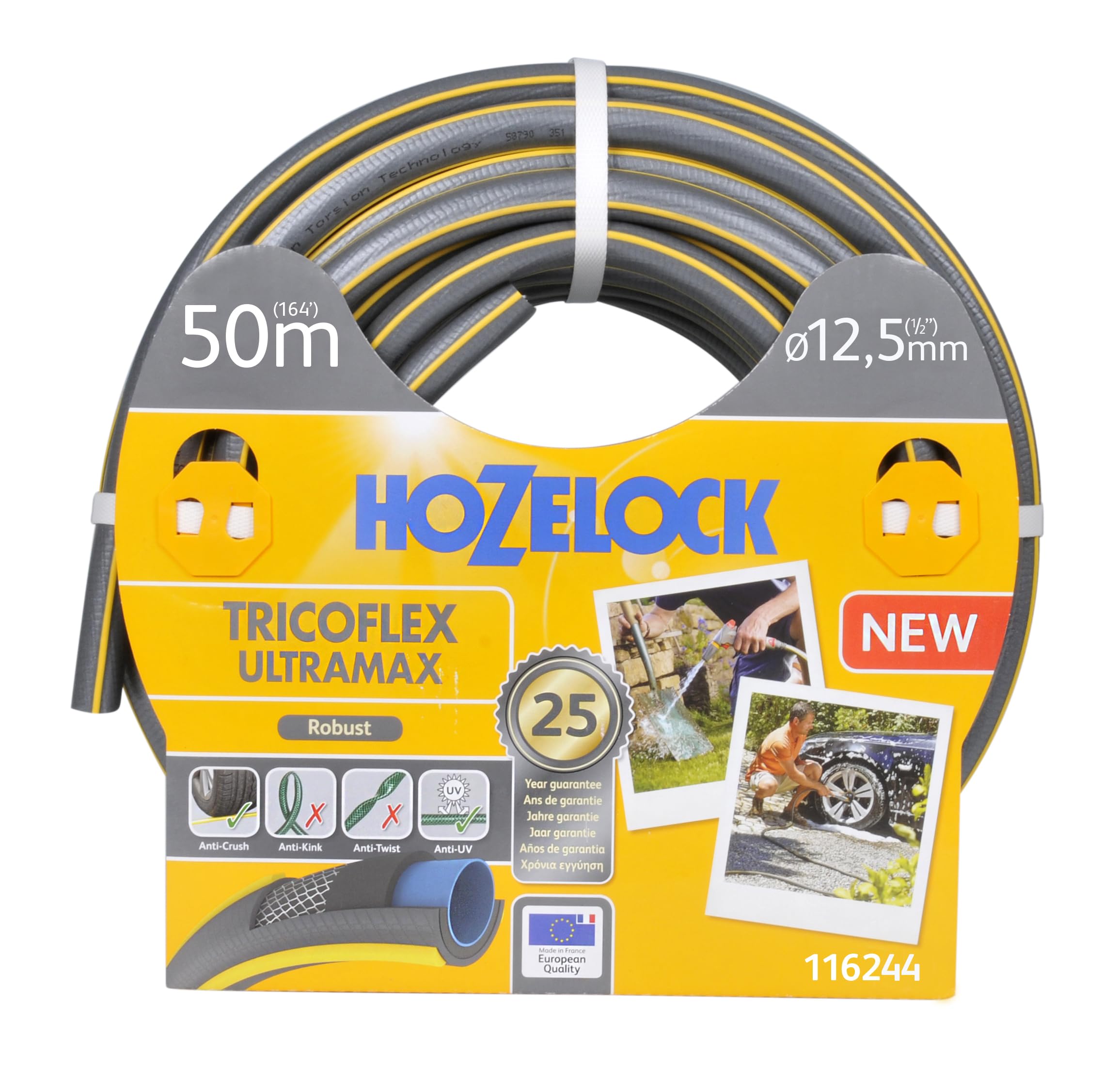 HOZELOCK - Trolleyhaspel 60 m niet uitgerust
