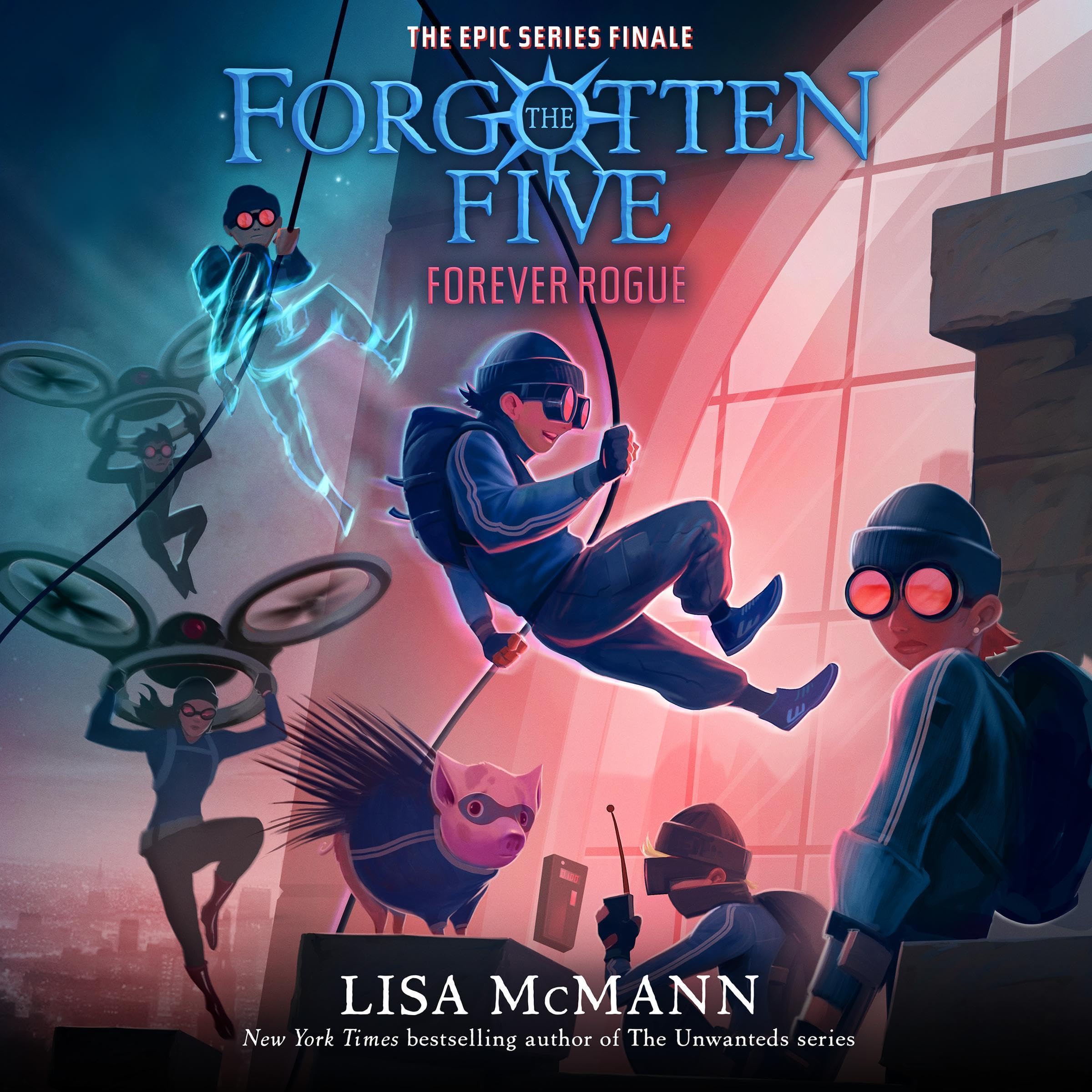 Cover art for Forever Rogue (The Forgotten Five, Book 7)