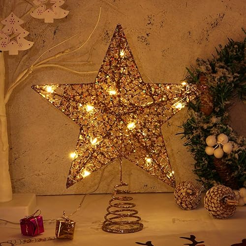 Miniatura 6 de Decoración LED para copa de árbol de Navidad: