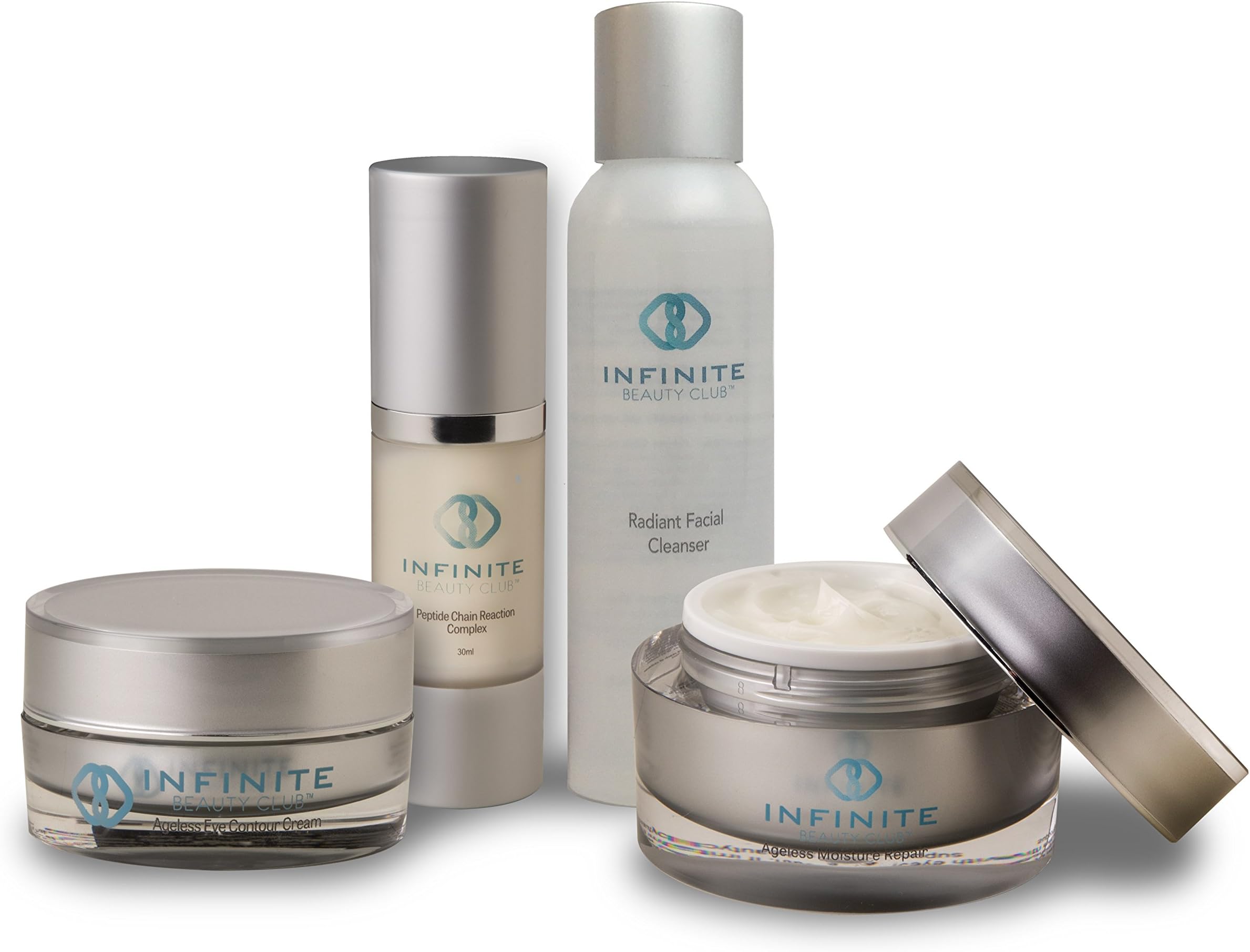 Infinte Beauty Club Anti-Aging Rejuvenate Skin Care Kit with Ubiquinone(CoQ10), Botanical Alpha-Hydroxy (AHA) and Tripeptides