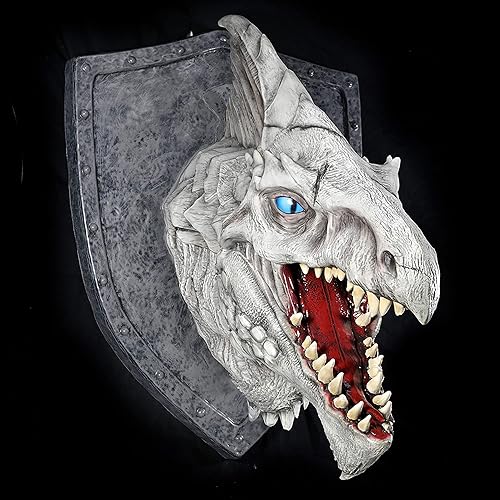 Miniatura 9 de WizKids D&D Réplicas de los Realms Placa de Trofeo Dragón Blanco Calabozos y Dragones