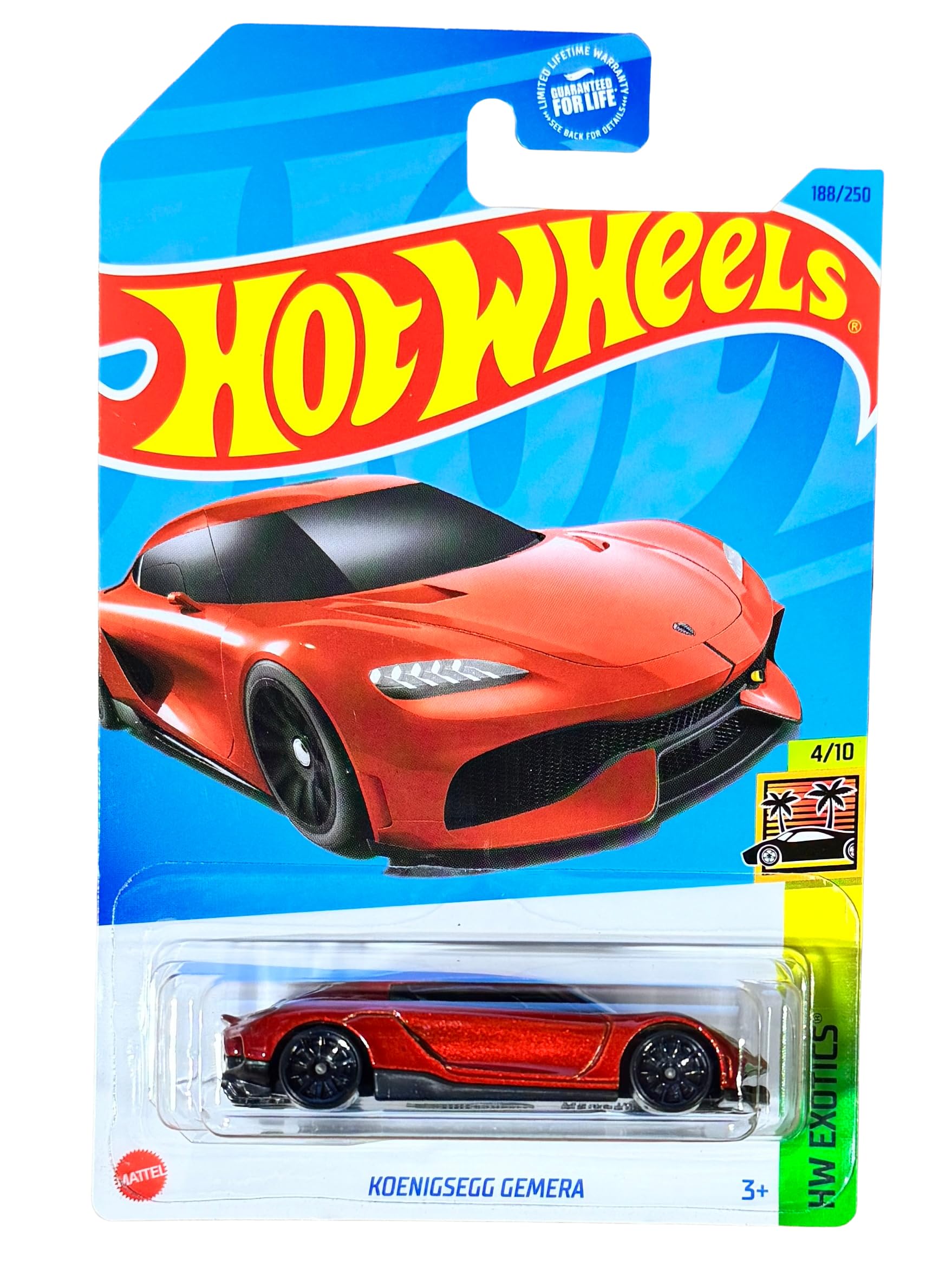 Hot Wheels Koenigsegg Gemera HW Exotics 4/10#188/250
