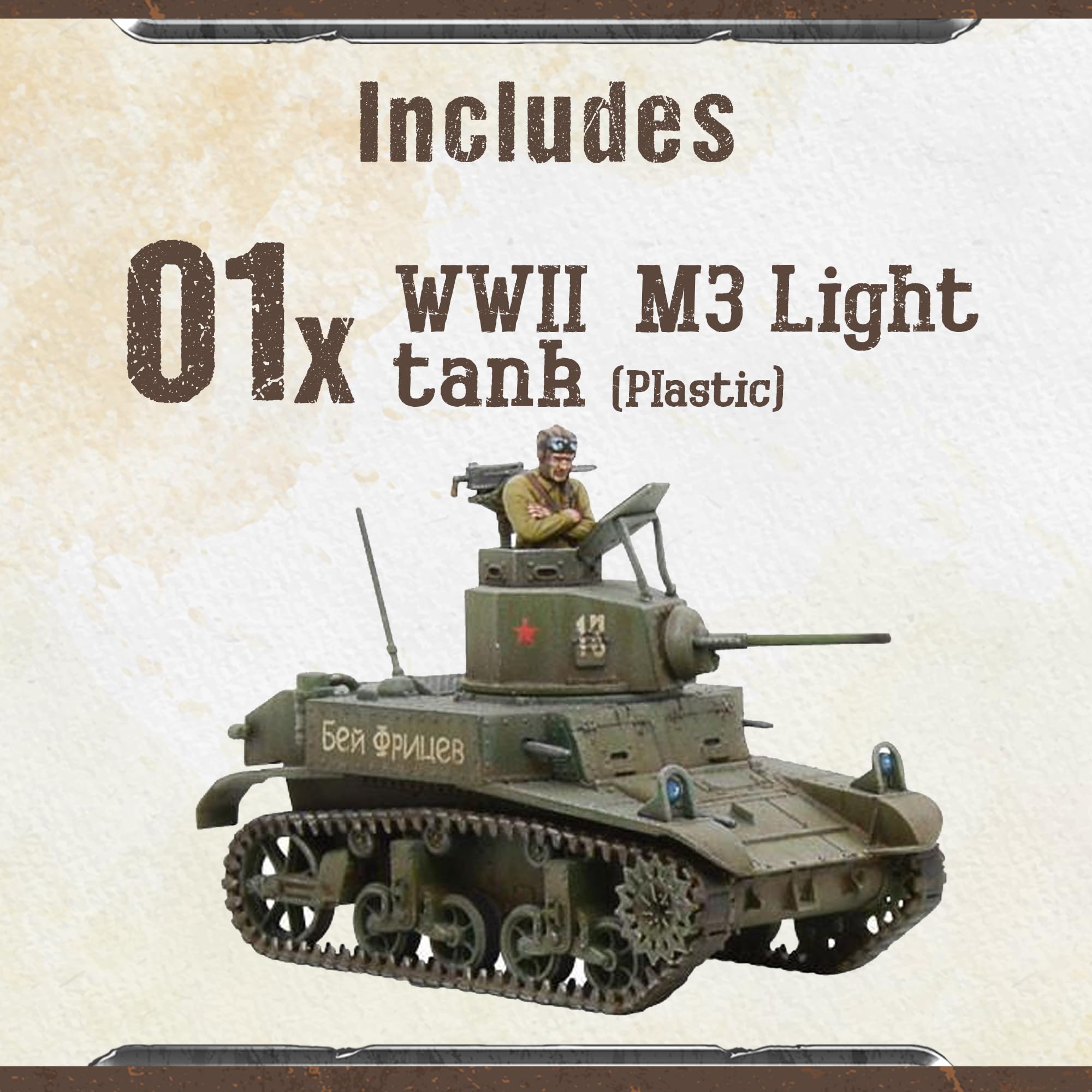 Warlord Games – M8 Scott HMC – Maquette 1/56 (28 Mm) – Bolt Action – Véhicule US Seconde Guerre Mondiale