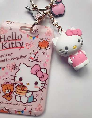 Miniatura 5 de Llavero Hello Kitty para niñas y mujeres Figuras Sanrio Accesorios para bolsa de regalo de cumpleaños (Hello Kitty 1), Hello Kitty 1