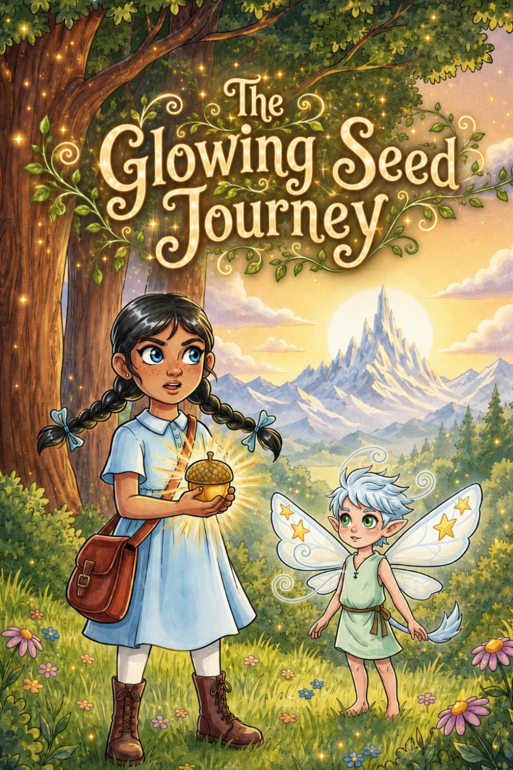 The Glowing Seed Journey: A heartwarming tale of courage and friendship as a young girl restores nature with magic and wonder