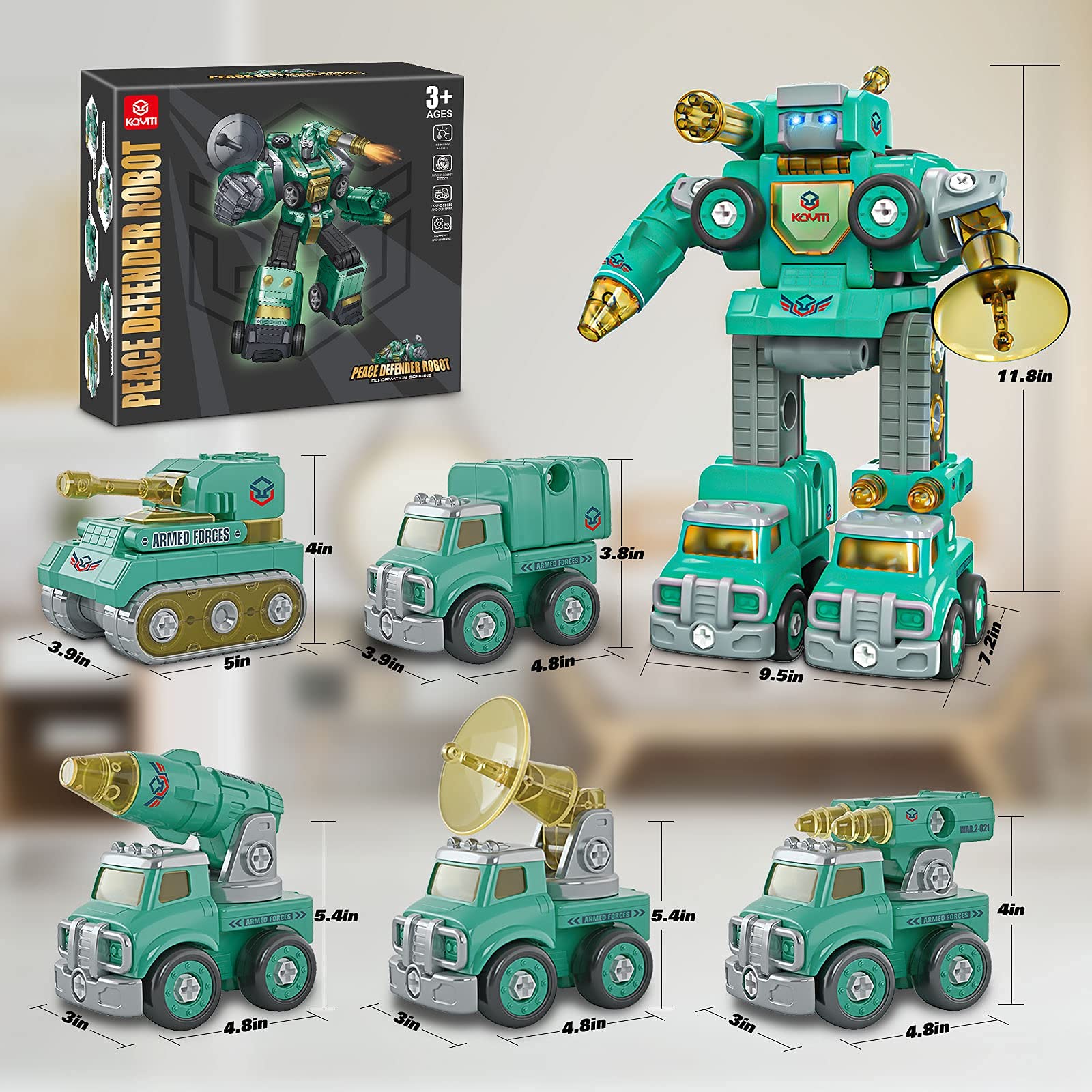 Buy Toys for Year Old Boys Transform Toys for Year Old