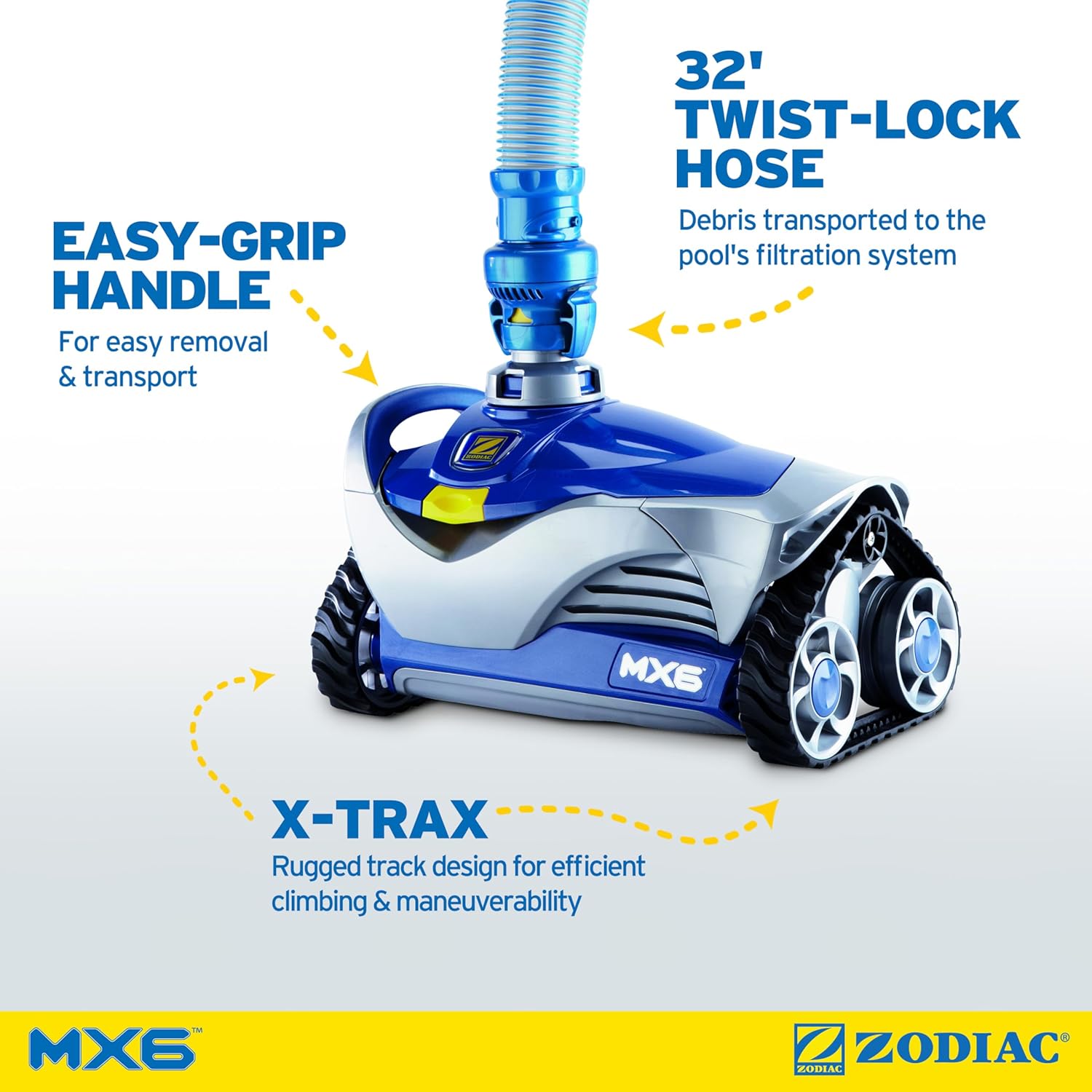 Dive into Sparkling Clean with the Zodiac MX6 Pool Cleaner: Your Ultimate Review!