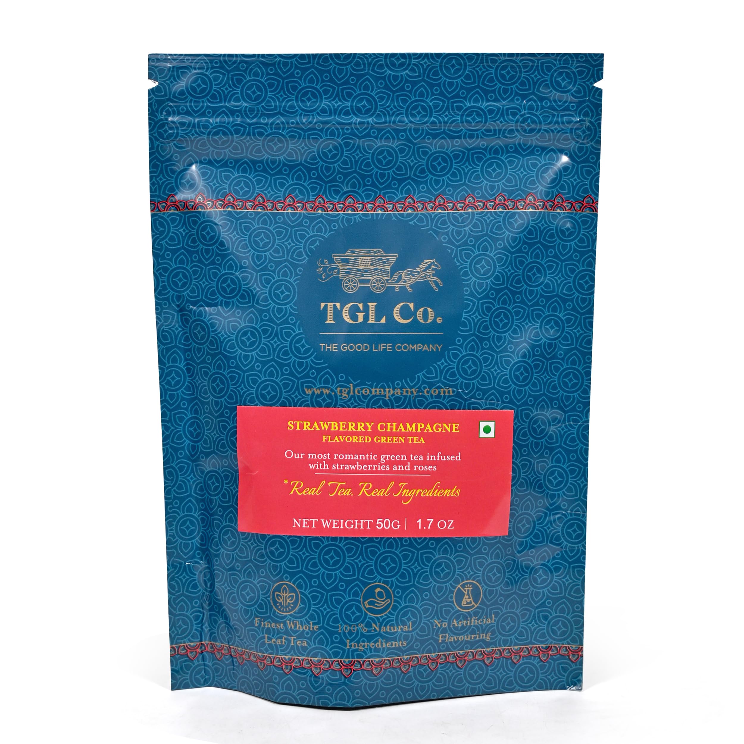 TGL Co. Strawberry Champagne Flavoured Tea - International Tea 50 Gm | Promotes Health (B0CTMQPLM1) Amazon Price History, Amazon Price Tracker