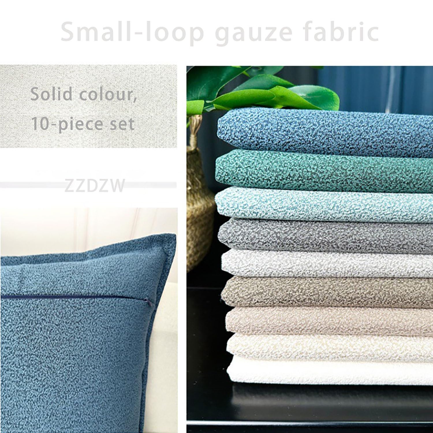 Sofa Kissenbezug 45x45cm Kissenhülle Gitter 10er Set Couch Kissenbezüge,Sofakissen Zierkissenbezüge Dekorative Dekokissen Couchkissen Zierkissen Bezug Sofakissenbezug(Beige 2)