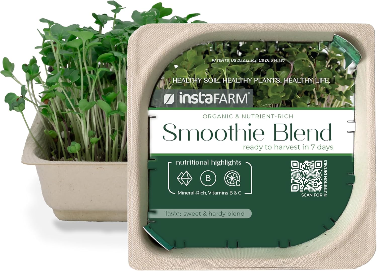 Smoothie Bundle Microgreen Seed & Soil - 9 Tray Pack