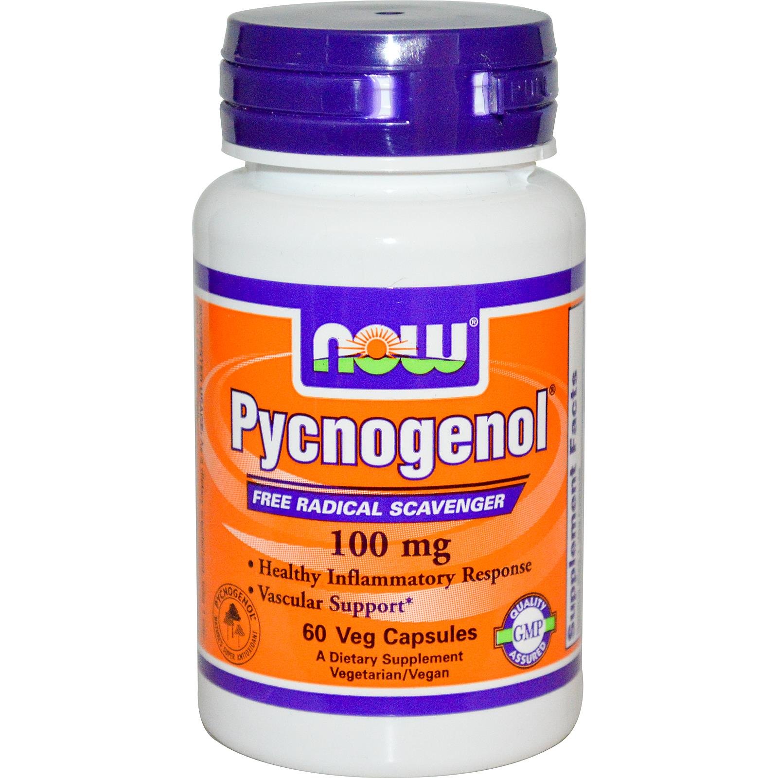 NOW Foods Pycnogenol, 100mg - 60 vcaps
