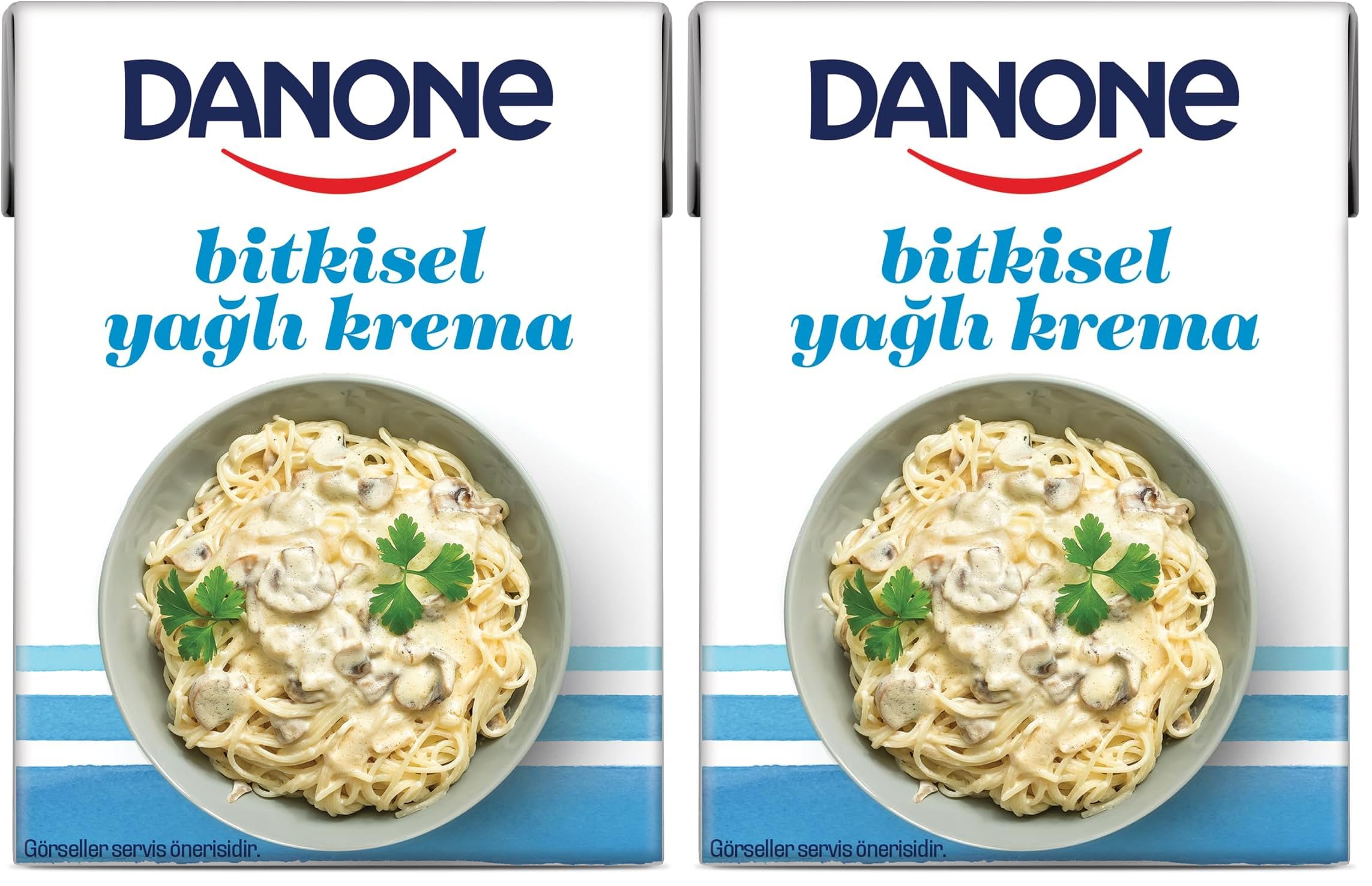 Danone Bitkisel Krema 200 ml 2li paket