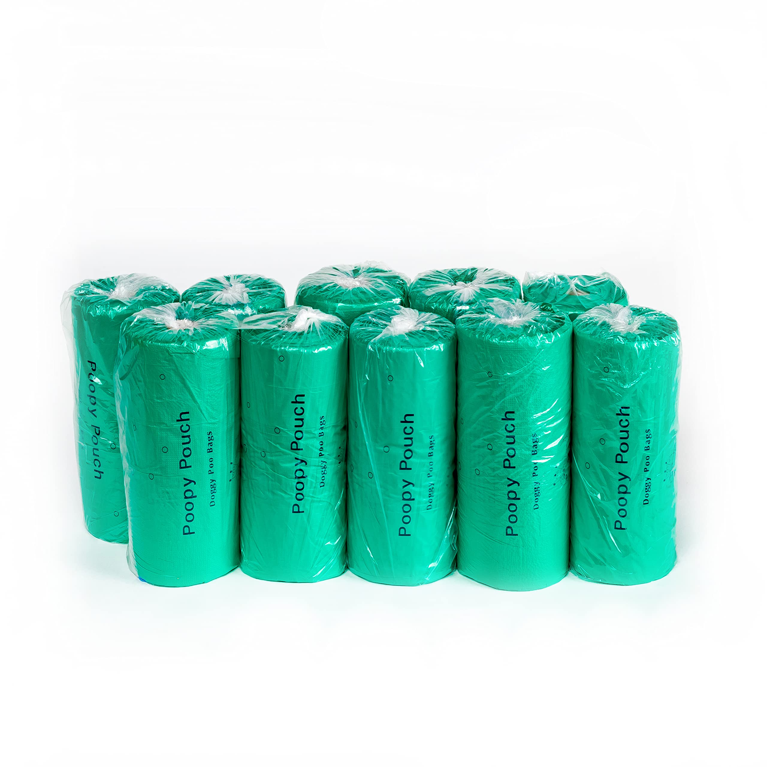 Bolsas de repuesto POOPY POUCH 10 rollos de 200 perfumados con asas de amarre SD-10-200