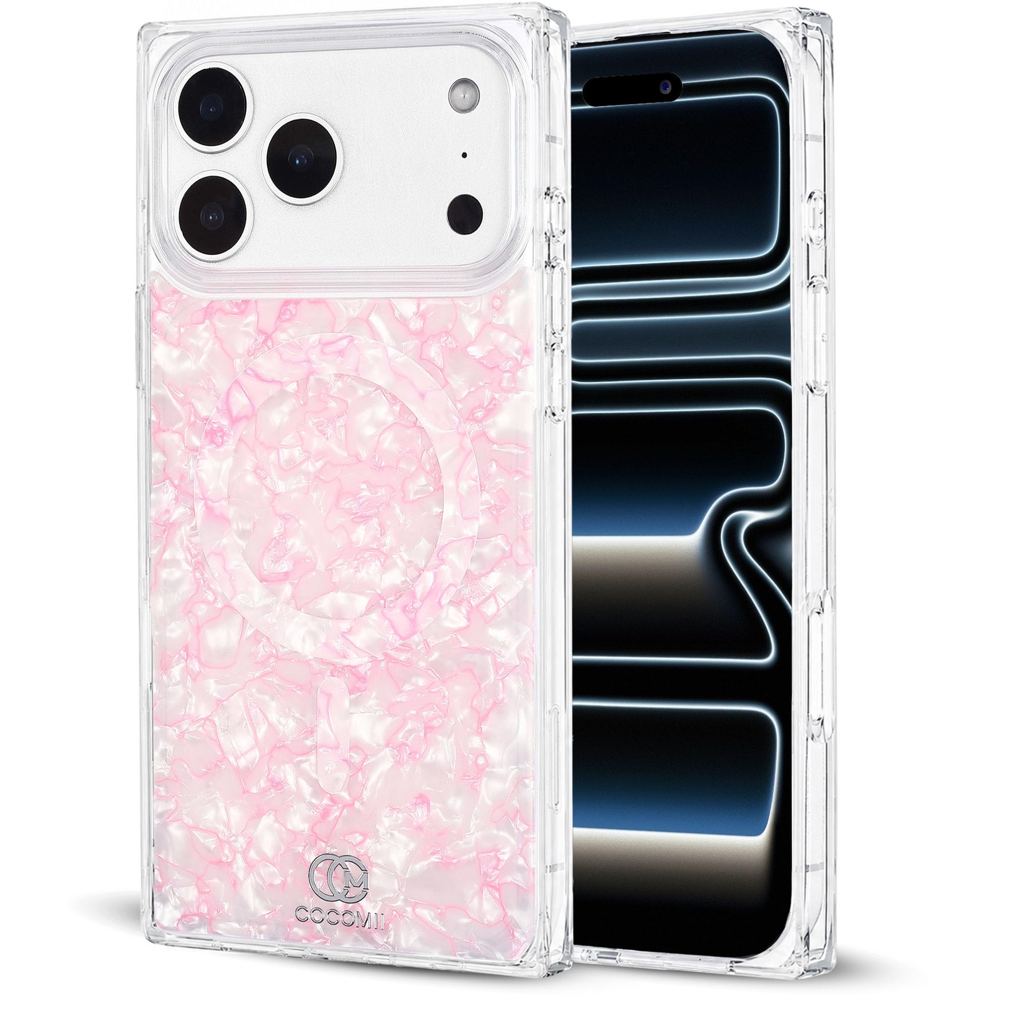 Amazon.com: COCOMII Rectangle for iPhone 17 Pro Max Case, Hot Pink