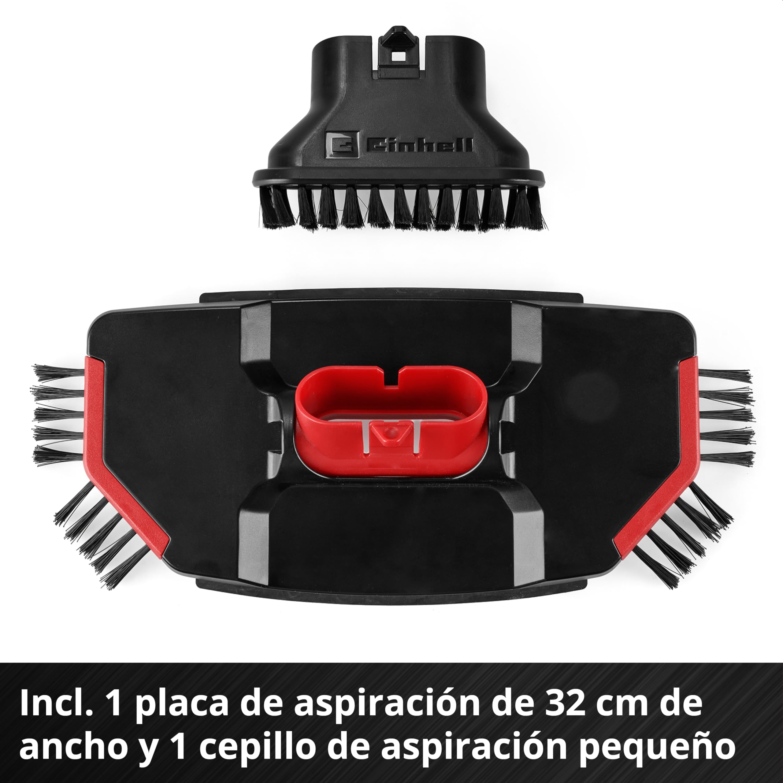 Einhell Aspirador de Piscina con batería GE-PV 18/42 Li T-Solo Power X-Change (18 V, Placa de aspiración de 32 cm, telescópico hasta 220 cm, Filtro, Incl. Accesorio, sin batería)