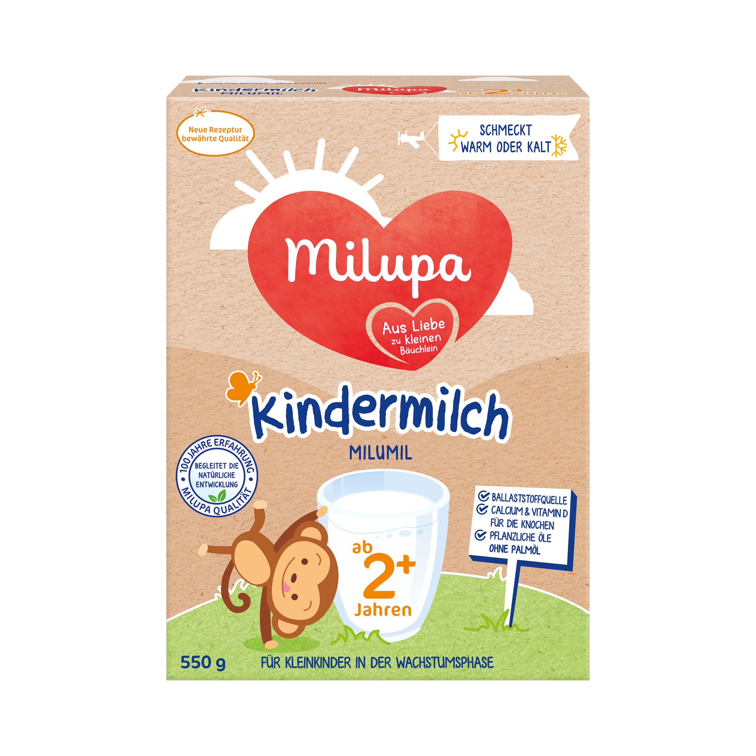 Milupa Milumil Kindermilch 2+ 5 x 550 g